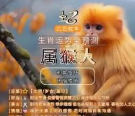 属猴的人今日运势由水默先生解析