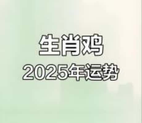 八一年属鸡的2025年运势如何